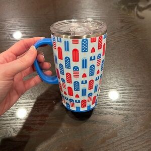 Swig life 22oz tumbler patriot ice cream popsicle cup mug